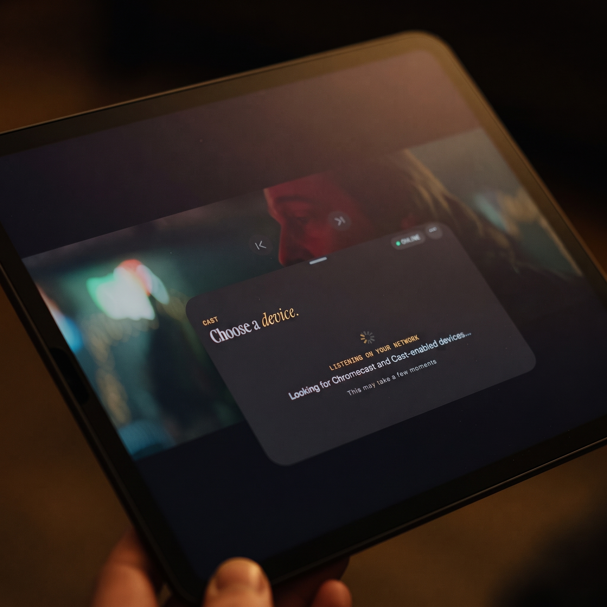 Adding an M3U playlist source in Maximus on an Android tablet