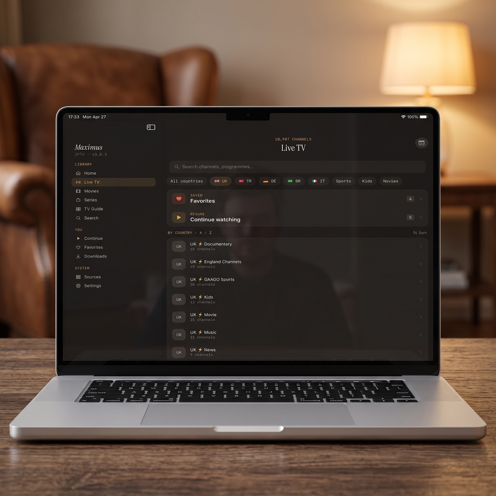 IPTV Player for Mac: Running Maximus on Apple Silicon — illustration 1